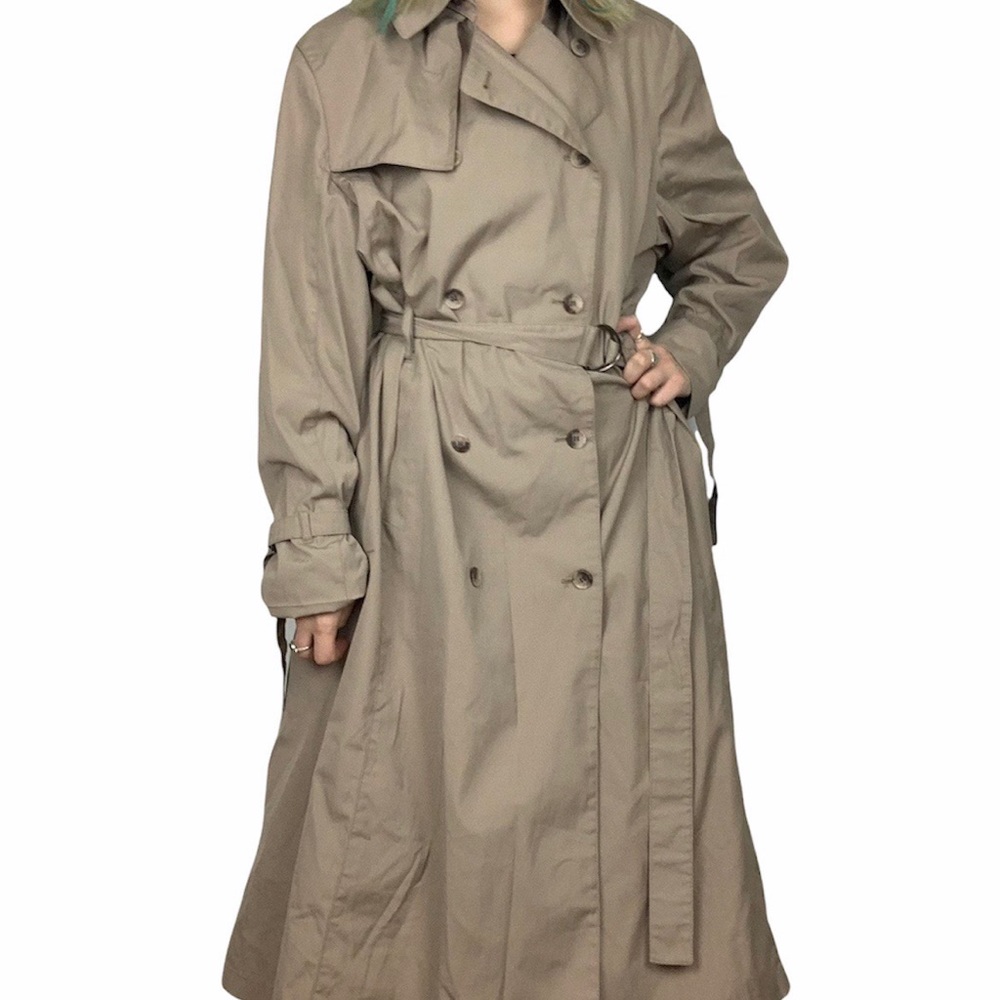London fog trench coat